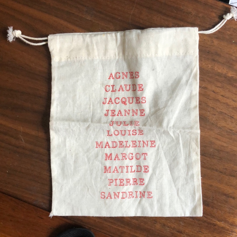 Clare V small dust bag